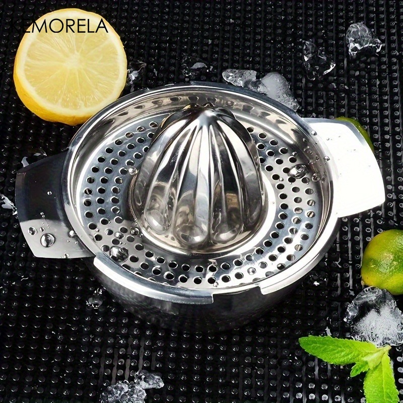 عصارة ليمون يدوية من الفولاذ ا - مراجعة Citrus Juicer Bar وسعره