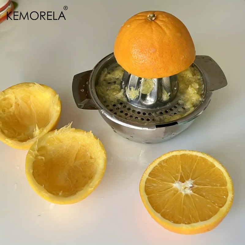 عصارة ليمون يدوية من الفولاذ ا - مراجعة Citrus Juicer Bar وسعره