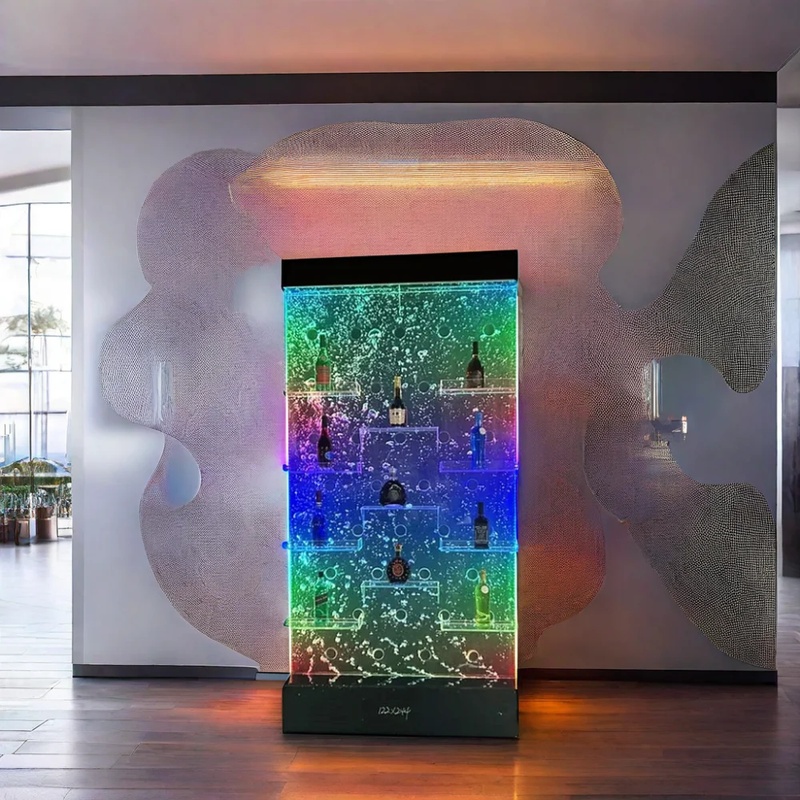 عرض LED حائط فقاعي عصري مخصص،  - مراجعة Home Bar Lounge وسعره