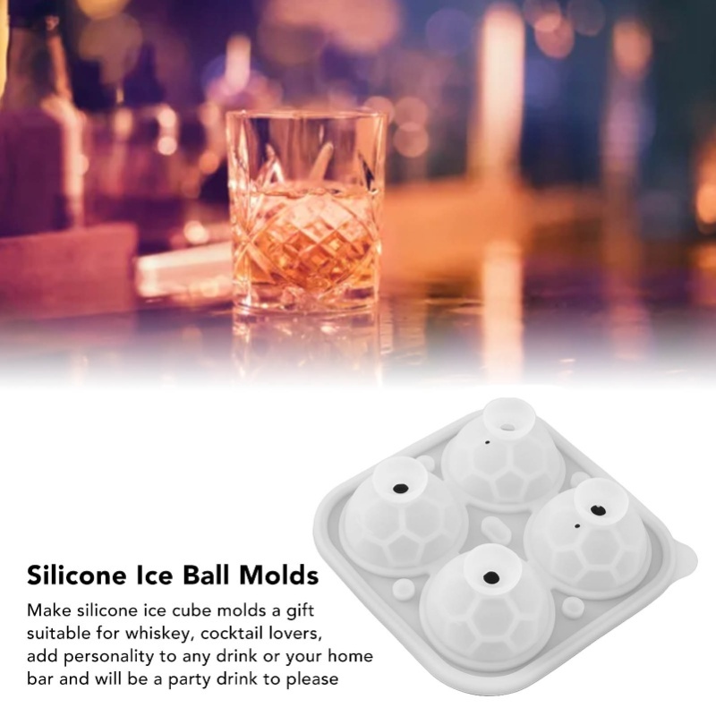 قطعتان من قوالب مكعبات الثلج ا - مراجعة Ice Mold Sphere وسعره