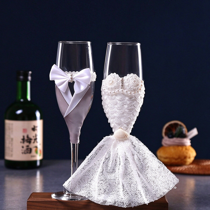 طقم أكواب شمبانيا للزفاف، أكوا - مراجعة Home Bar Set وسعره