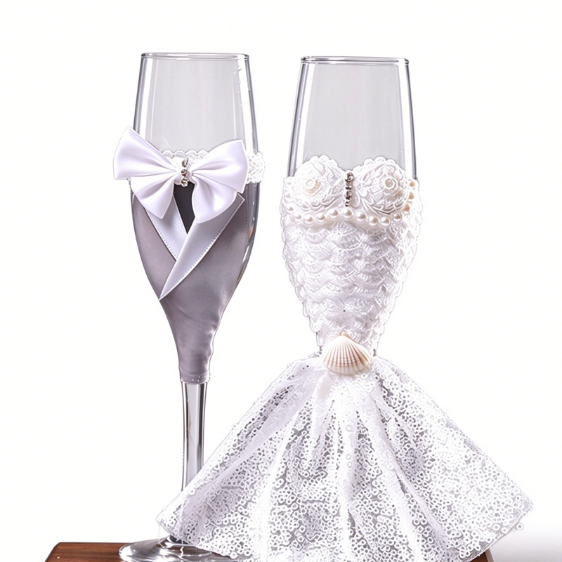 طقم أكواب شمبانيا للزفاف، أكوا - مراجعة Home Bar Set وسعره