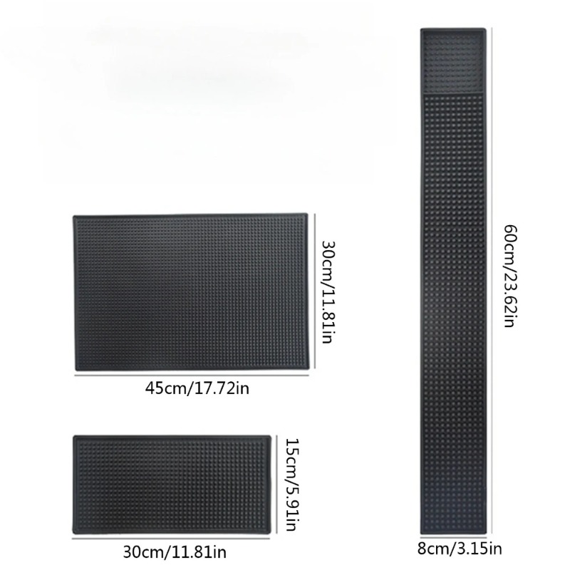 حصيرة بار مطاطية لتجفيف الأطبا - مراجعة Bar Mat Rubber وسعره