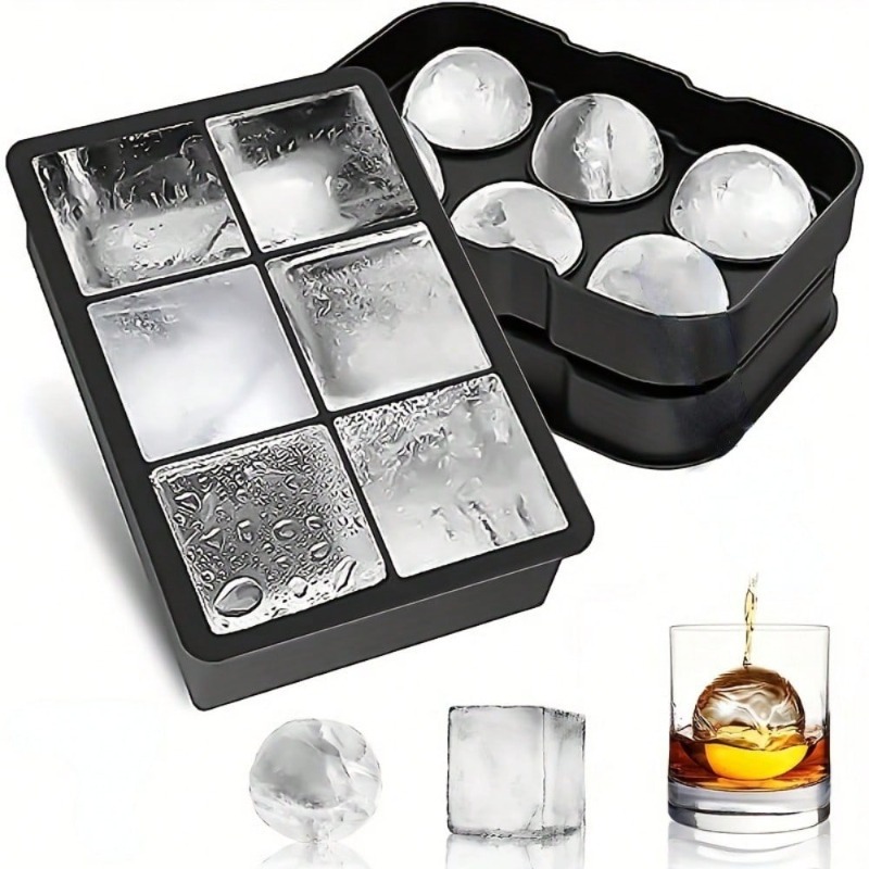 صينية مكعبات ثلج من السيليكون  - مراجعة Ice Mold Sphere وسعره